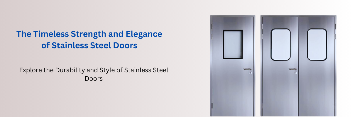 stainless steel door